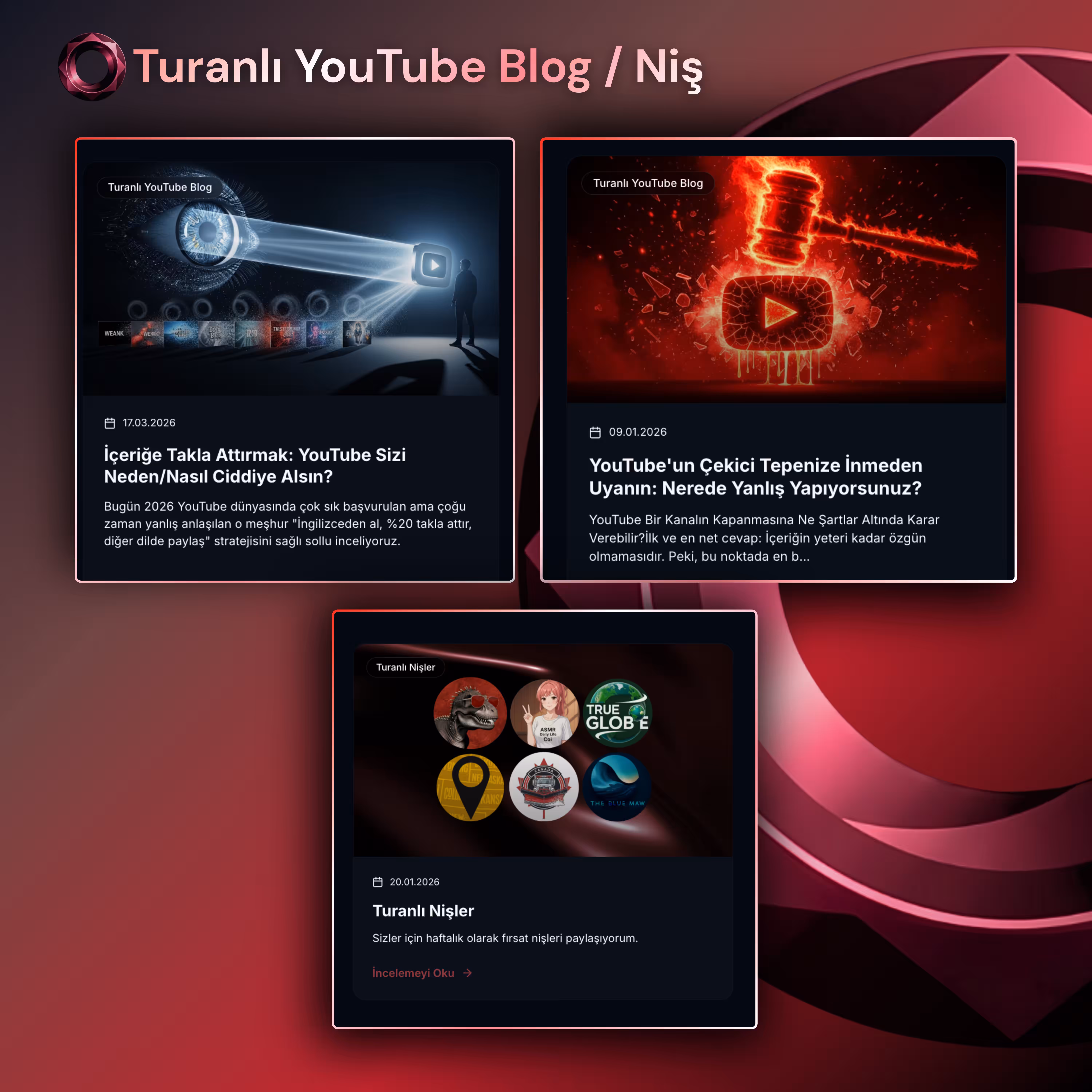 Serkan Turanlı ve Burak Turanlı uzman içerikleri